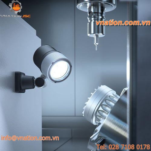 swing-arm lighting fixture / LED / ultra heavy-duty / machine