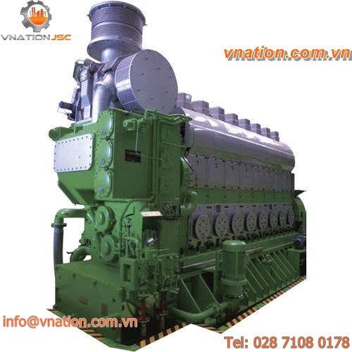 bioga engine / dual-fuel / diesel / turbocharged