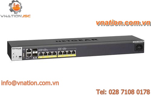 industrial network switch / PoE / 8 ports