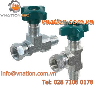 needle valve / manual / isolation / gauge
