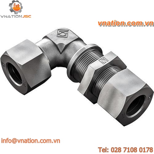 union fitting / bulkhead / elbow