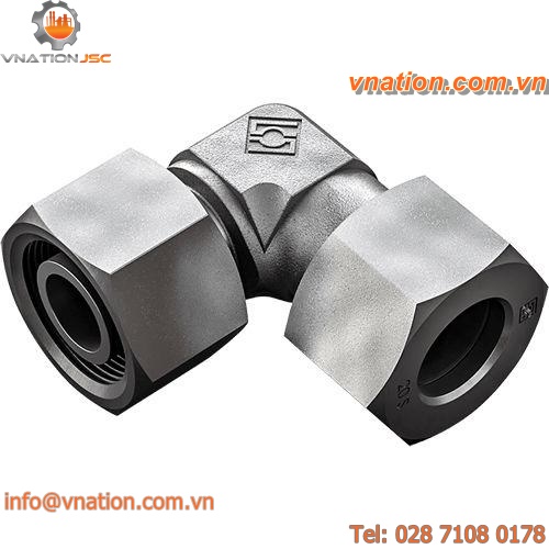 union fitting / cutting ring / elbow / orientable
