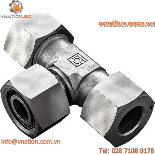 union fitting / cutting ring / T / orientable