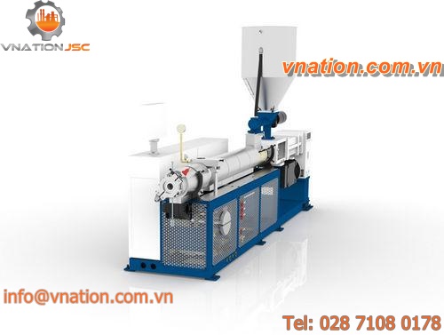 PVC extruder / counter-rotating twin-screw
