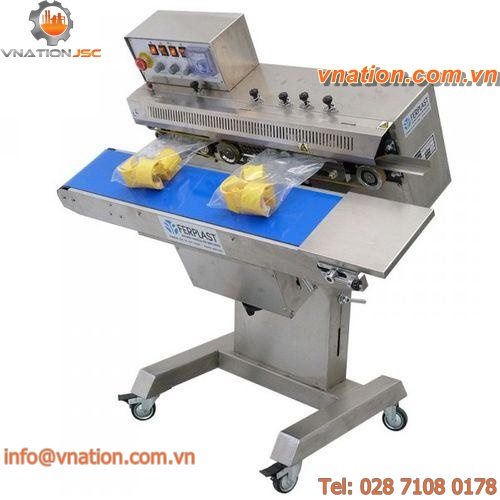 semi-automatic heat sealer / continuous / rotary / horizontal