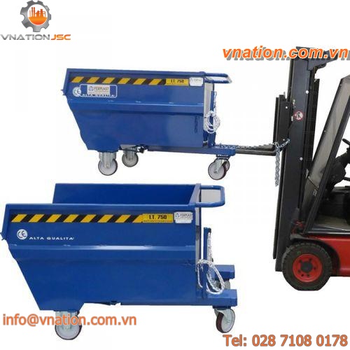 waste tilt truck / lifting / for scrap