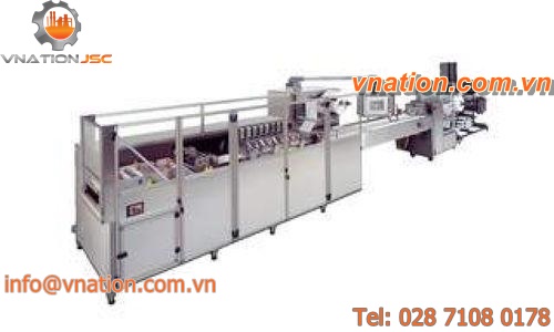 horizontal bagging machine / automatic / for pharmaceutical products / 4-side sealed