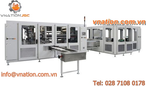 film packaging machine / for hygiene products / automatic