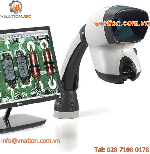 stereo microscope / with HD digital camera