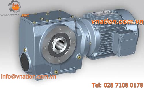 orthogonal servo-gearmotor / worm