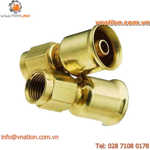 crimp fitting / straight