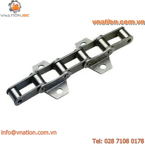 attachment chain / roller / steel / agricultural