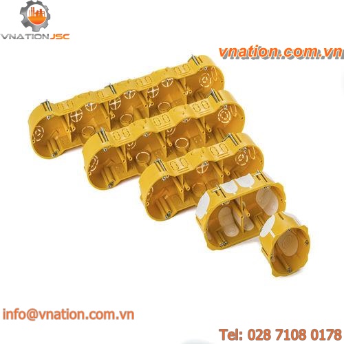 built-in junction box / PVC