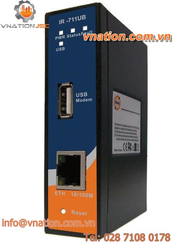 3G communication router / wall-mount / 1 port / with VPN
