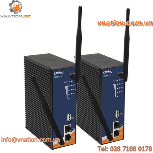 3G communication router / rack-mount / 2-port / with VPN