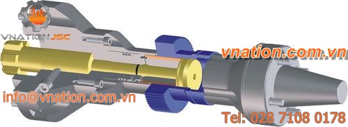 milling chuck / manual tightening / clamp