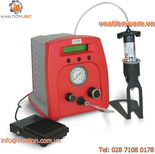 adhesives dispenser / fluid / syringe / single-component