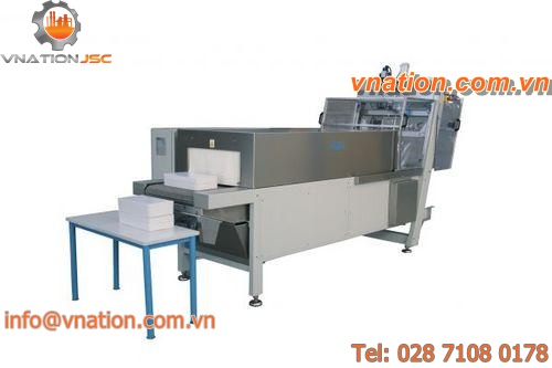 packaging machine with heat shrink film / automatic