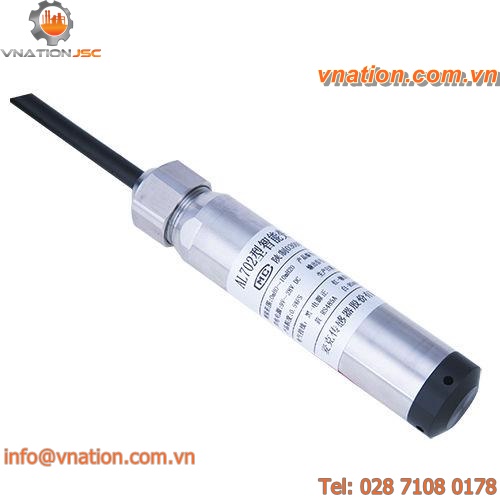 digital level transmitter / piezoresistive / stainless steel / compact