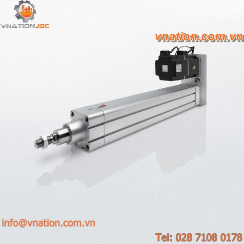 electric cylinder / with piston rod / ISO 15552