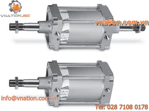 pneumatic cylinder / double-acting / standard / tie-rod