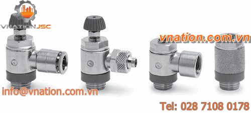 needle valve / flow-control / bidirectional / unidirectional