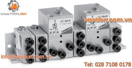 poppet valve / aluminum / logic function