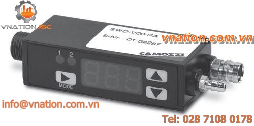 electronic pressure and vacuum switch / standard / with digital display / high-precision