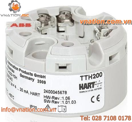 probe head-mounted temperature transmitter / 4-20 mA / explosion-proof
