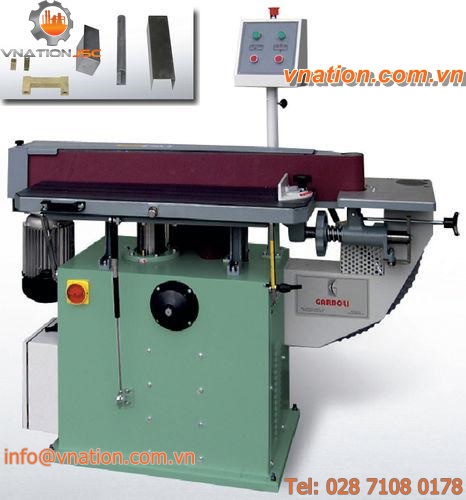 oscillating grinding machine / belt / numerical control / satin