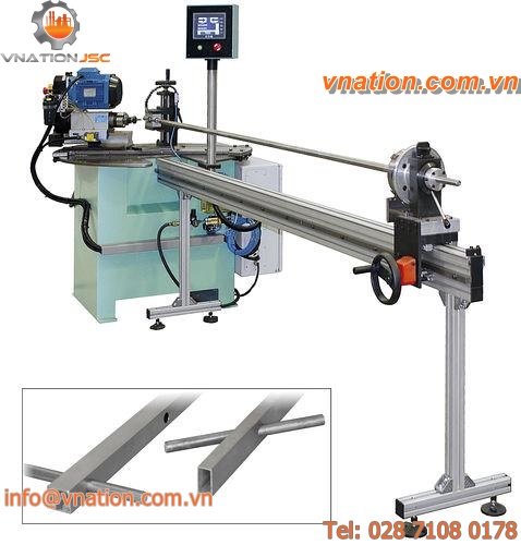 angled hole drilling and tapping machine