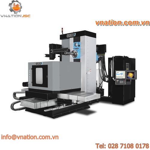 CNC boring mill / horizontal / 4-axis