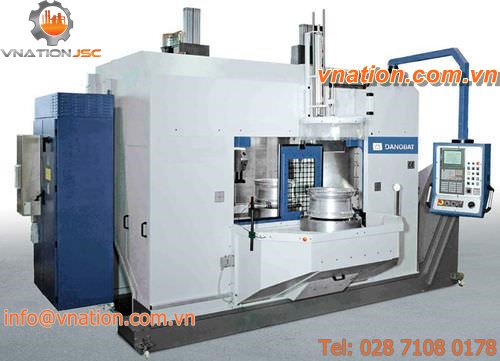 CNC lathe / vertical / 2-axis / milling