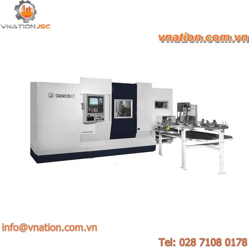 CNC lathe / 2-axis / high-productivity