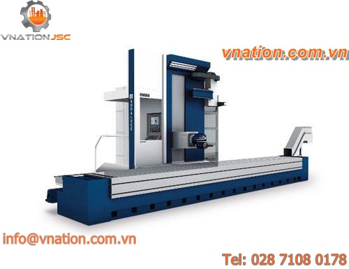 3-axis CNC milling machine / horizontal / traveling-column / with fixed table