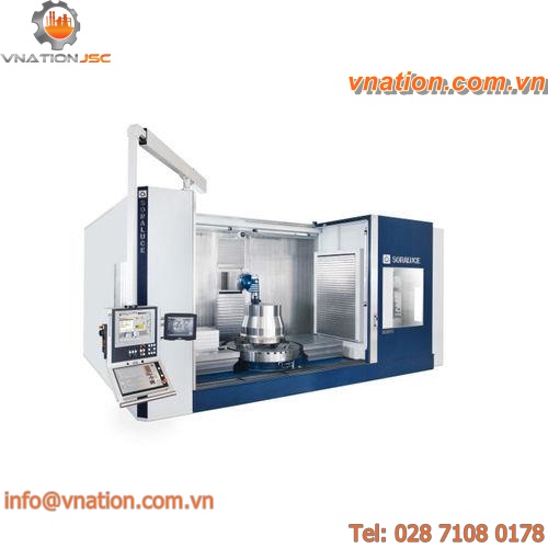 CNC milling-turning center / vertical / 3-axis / drilling