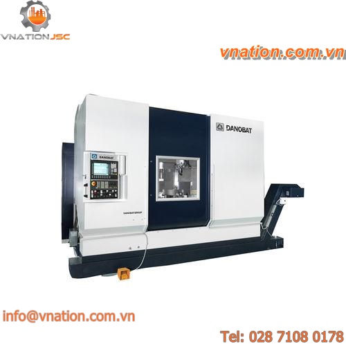 CNC lathe / vertical / 2-axis