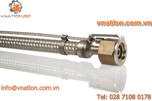 water hose / high-pressure / stainless steel