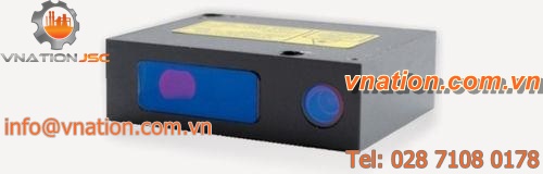 laser triangulation displacement sensor / linear / non-contact / IP67