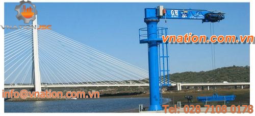 pillar jib crane / port