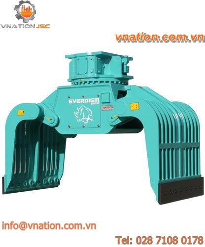 bunching grab / two-rope mechanical / for excavators