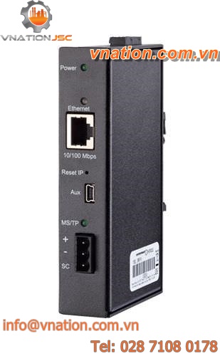 Ethernet communication router / wall-mount / 1 port / industrial