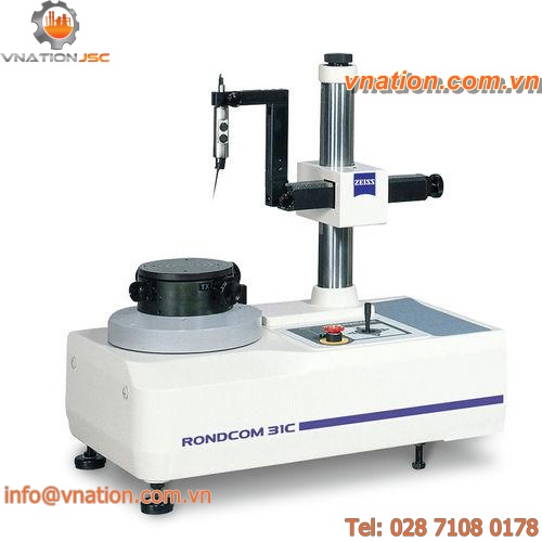 roundness, concentricity and straightness measuring machine