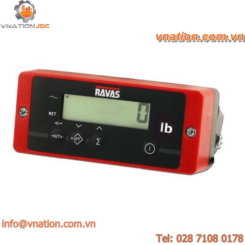LCD display weight indicator / IP65 / for forklift trucks