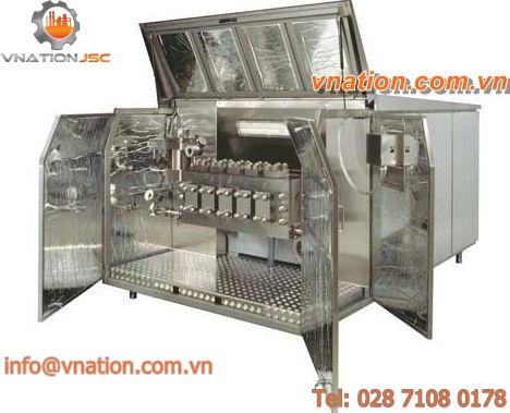 continuous homogenizer / for pharmaceutical applications / high-pressure
