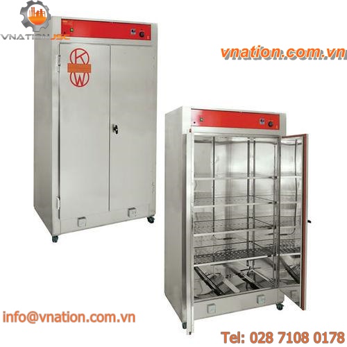 hot air dryer / laboratory / stainless steel