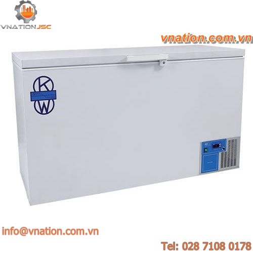 laboratory freezer / low-temperature / stainless steel / for blood plasma