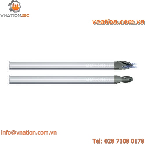 solid drill bit / carbide / with internal coolant / center