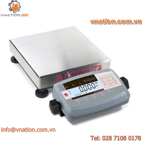 bench scales / precision / with LCD display / stainless steel