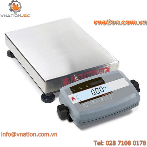 bench scales / with LCD display / stainless steel / IP67
